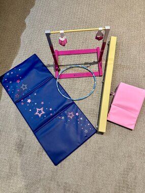 American Girl Gymnastics Play Set